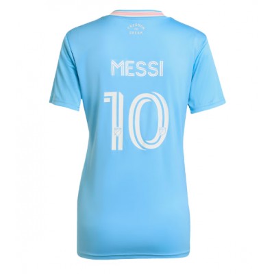 Ženski Nogometni dresi Inter Miami Lionel Messi #10 Tretji 2025-26 Kratek Rokav Ženski Nogometni dresi Inter Miami Lionel Messi #10 Tretji 2025-26 Kratek Rokav